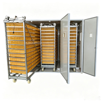 Incubateur d'œufs pour usage agricole, capacité 10 000 œufs, machine à couver les œufs de poulet, canard, oie, grande capacité, entièrement automatique, pour poussins, canards, perroquets.