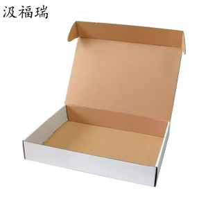 Caja de Cartón Corrugado Negra Ecológica con Impresión Personalizada, Caja de Embalaje para Ropa, Caja de Regalo - Product Image 2