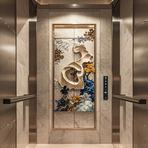 Ascenseur de villa de luxe de conception moderne, fabriqué en Chine, facile à installer, petit ascenseur pour la maison, résidentiel - Product Image 1