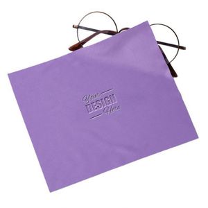 Paños de Limpieza Portátiles de Algodón Bordado Personalizados para Gafas, Teléfonos, Cámaras y Pantallas |   Idea de Regalo Promocional - Product Image 1