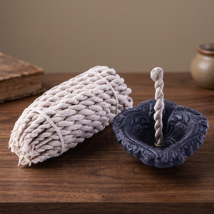 Brûleur d'encens en bois de santal, naturel, aromatique, écologique, religieux, sans fumée, purificateur d'air frais - Product Image 3