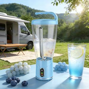 150W Portable Cordless Battery Blender 1000ml BPA-Free USB Rechargeable Low Noise Leak Proof Smoothie <b>Maker</b> Ice Crushing Home - Product Image 4