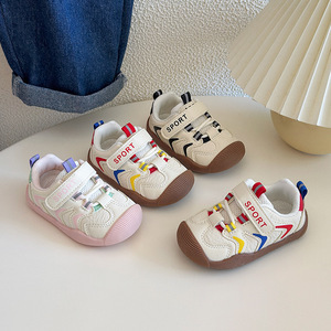 New Autumn Leather Toddler Walking <b>Shoes</b> Waterproof Anti-slip <b>Functional</b> Sneakers For Baby Boys Girls Dropshipping - Product Image 1