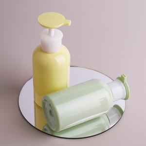 Botellas de Plástico con Bomba para Lociones <span class=keywords><strong>Makron</strong></span> de 300 ml, Envases de PET Vacíos para Cosméticos de Color, Champú, Limpiador Facial, Líquido Facial - Product Image 5