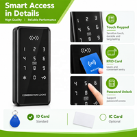 Serrure de cabinet intelligente, clavier numérique, mot de passe, serrure de casier électronique, entrée sans clé, serrure de porte de tiroir avec carte RFID, application TTlock en option