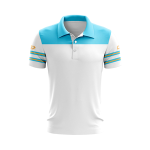Polo personnalisé pour homme, color-block, imprimé par sublimation, anti-humidité, vêtement de rugby d'été pour les fans de Papouasie-Nouvelle-Guinée - Product Image 6