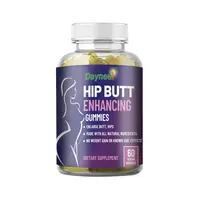 Big Butt Gummies Label Pribadi Butt Enhancement Pills Pengencang Plumping Suplemen Herbal Butt Gummies untuk Wanita