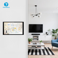 Tablette intelligente pour la maison connectée Portworld YC-SM08M, écran tactile capacitif de 8 pouces, montage encastré POE
