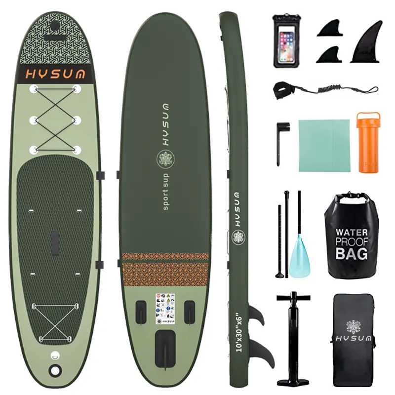 HYSUM A7 OEM ODM Sup Bord Soft tavola da surf Paddle Padle Board Set Remos Paddle Board gonfiabile