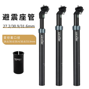 27,2/30,9/31,6*350MM bicicleta de montaña tija de sillín Manual telescópico ZOOM bicicleta cuentagotas tija de sillín - Product Image 3