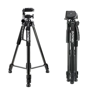 Zomei 1200 1.5m Tripod kamera DSLR cep telefon tripodu