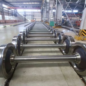 Rueda <span class=keywords><strong>de</strong></span> <span class=keywords><strong>tren</strong></span> <span class=keywords><strong>de</strong></span> alta velocidad, rueda para transporte pesado, rueda ferroviaria forjada, juego <span class=keywords><strong>de</strong></span> ruedas personalizado para <span class=keywords><strong>tren</strong></span> <span class=keywords><strong>de</strong></span> alta velocidad - Product Image 1