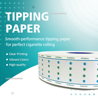 Bobine de papier filtre pour cigarettes 34-38GSM, intégration parfaite pour les machines à rouler