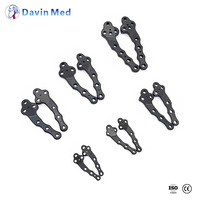 Système de plaques de blocage TPLO en titane Davin pour petits animaux, plaques osseuses certifiées CE pour la chirurgie du ligament croisé canin