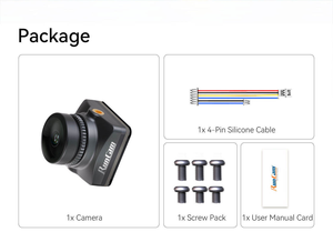 RunCam Phoenix 2 SP V5 1200TVL FPV caméra rapport d'écran 4:<span class=keywords><strong>3</strong></span> / 16:9 7.5g 19x19x19mm PAL/NTSC 5V-36V caméra de vision nocturne pour FPV - Product Image 6