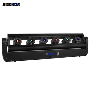 Shehds mới 6x500mW RGB + RGB chùm 6 mắt di chuyển đầu laser ánh sáng laser hiển thị hệ thống di chuyển đầu hiệu ứng sân khấu ánh sáng - Product Image 1