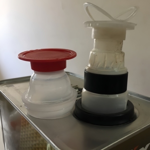 <strong>24mm</strong>-60mm Bottle Closures &amp; Lids Plastic Push Pull Tin Can <strong>Spout</strong> and Cap for Lubricating Oil - Product Image 5