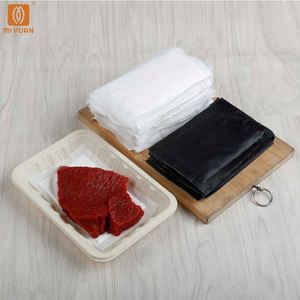 Best Price Food Grade Material Whole Sale Disposable High Quality Soaker Paper Absorbent Tray Pad for <b>Meat</b> Seafood Fruit - Product Image 1