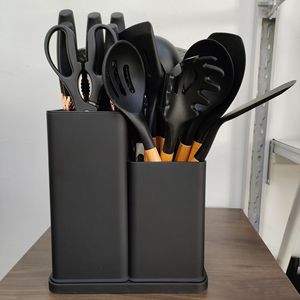 9-Piece Disposable Kitchen Cookware Set Silicone Stainless Steel PP <b>Materials</b> <b>Storage</b> <b>Box</b> Cutting Board-Hand Wash - Product Image 1