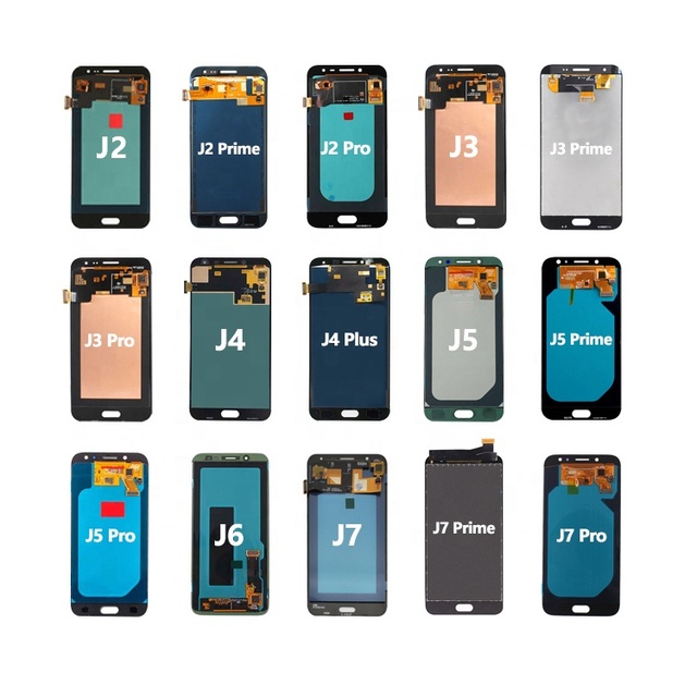 Mobile Phone Lcds for Samsung J1 J120 J2 J250 J320 J4 J5 J530 J5 Prime J6 J7 J730 J8 Lcd Pantallas De Celular