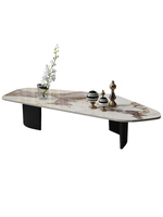IDEAS Nordisches Modernes Wohnzimmer-Möbelset Luxuriöser Couchtisch mit Marmorplatte