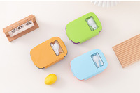 Ensemble de boîtes à lunch compartimentées pour enfants et étudiants, compatibles micro-ondes, hermétiques, avec gobelet en plastique portable, design de dessin animé, style mignon