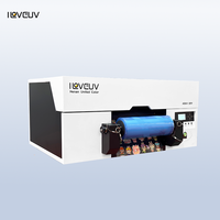 Mesin Printer Stiker UV DTF Otomatis untuk Usaha Kecil, Mesin Cetak Label Transfer Digital A3, Baru dengan Garansi 1 Tahun