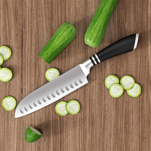 Fabricante al por mayor Messer Juego de cuchillos de cocina 8 piezas Juego de cuchillos de <span class=keywords><strong>chef</strong></span> profesional de acero inoxidable con mango hueco - Product Image 2