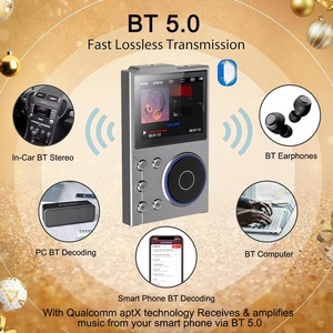 Reproductor MP3 HiFi Metálico Personalizado de Fábrica, Pantalla de 2.4 Pulgadas, Audio DSD sin Pérdidas, Salida de Línea, para Estudiantes y Amantes de la Música - Product Image 5