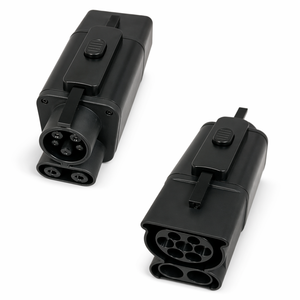 Adaptador de Carga Inteligente para Vehículos Eléctricos de Corriente Continua (DC) con Seguridad Térmica de 400A, Cero Caída de Voltaje, Logotipo Personalizado, CCS2 a CCS1, Fabricante de Adaptadores OEM - Product Image 2