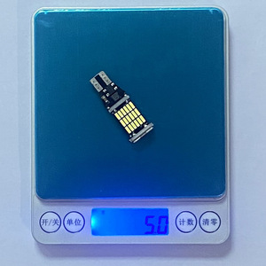 Led Reversing <b>Light</b> T15 4014 45Smd High <b>Brightness</b> Car Tail <b>Light</b> <b>Bulb</b> - Product Image 4
