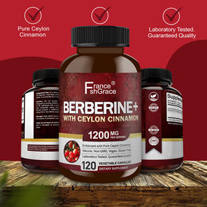 Berbérine Bio Les extraits de plantes soutiennent la santé cognitive et gastro-intestinale chez l'adulte 120 Capsules Berbérine Capsules - Product Image 6