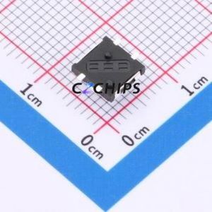 GT-TC055B-H038-L2 Tactile Switch SMD Switch Round Button Vertical Mount 6.4mm 6mm - Product Image 2