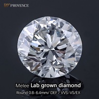 Diamante Sintético Suelto de Laboratorio Chino de 3mm-3.5mm DEF VS SI HPHT CVD, Precio por Quilate, Diamantes Cultivados en Laboratorio CVD al por Mayor