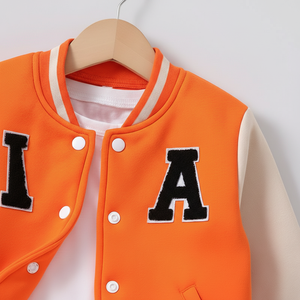 Veste universitaire pour hommes Fabricants de tissus personnalisés à manches vierges Baseball Letterman Design Vestes pour hommes - Product Image 1