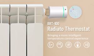 Termostato de válvula de radiador termostático moderno <span class=keywords><strong>BECA</strong></span>, actuador de radiador inteligente programable ZigBee3.0, Control de voz para hoteles - Product Image 5
