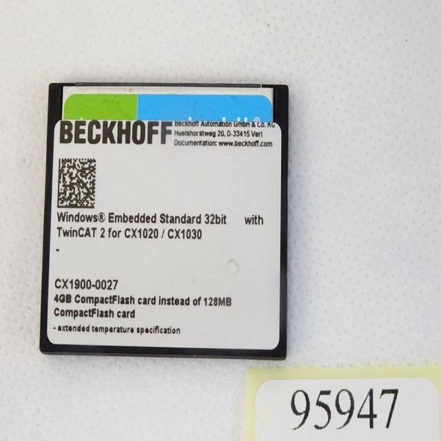New Original Ready Stock CX1900-0027 4GB CompactFlash Card