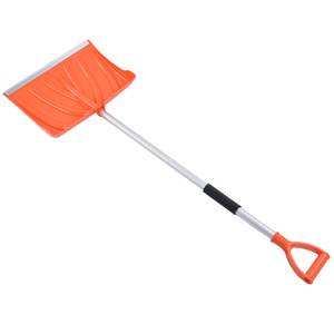 Sneeuwschuiver D Vormige Handvat Aluminium Plastic Materiaal Afneembare Shovelling Tool, Metalen Sneeuwschuiver - Product Image 3