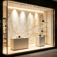 Grande dalle de marbre naturel, pierre naturelle de grande taille, résistante à l'usure et aux taches, facile d'entretien pour la décoration intérieure de villas