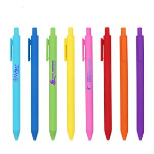 Matte Macaron Color Click Gel <b>Pen</b> Custom Logo <b>Retractable</b> Neutral <b>Pen</b> for Students,Office Stationery Promotional Wholesale Gifts - Product Image 1