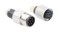 M5 M8 M9 M12 M16 M23 Série 7/8 Montage sur panneau circulaire moulé 3p 4p 5p 6p 8p 12p 17p 24p Connecteur étanche industriel IP67 IP68