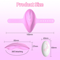Vibrierende Höschen Vibrator Fernbedienung Klitoris-Stimulator 3-Geschwindigkeiten Massage-Dildo für Frauen Masturbation Erwachsene USB Chiyuan
