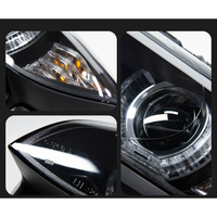 Feux avant Angel Eyes LED DRL avec clignotants pour BMW Série 3 E92 E93 2006-2012, remplacement direct, version modifiée