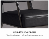 Fauteuil lounge en cuir synthétique moderne - Meubles de salon écologiques et durables