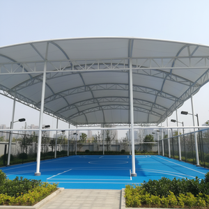 خيمة رياضية مخصصة ذات هيكل غشائي متعدد الأضلاع مقاومة للرياح مصنوعة من البي في سي للمناسبات الكبيرة مثل ملاعب كرة القدم والتنس - Product Image 6