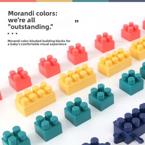 Set di 520 Blocchi di Costruzione in Plastica per Bambini, Puzzle Educativo a Particelle Grandi, Gioco di Impilamento Morandi Block Paradise 4-6 Anni - Product Image 3