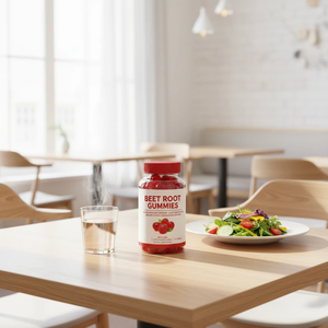 Permen Kunyah Akar Bit Organik dengan Ekstrak Biji Anggur, Mendukung Tekanan Darah & Daya Tahan, Bebas Gula, Rasa Berry untuk Pria & Wanita - Product Image 4