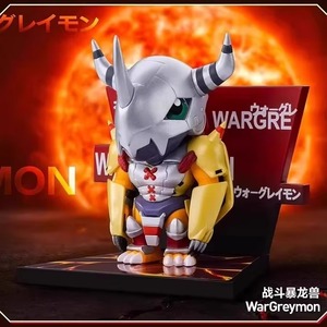 Figuras Originales de la Serie de Imanes para Refrigerador <span class=keywords><strong>Digimon</strong></span> Adventure de Popmart, Caja Sorpresa, Juguetes Lindos de PVC, Regalos, Set Completo - Product Image 4