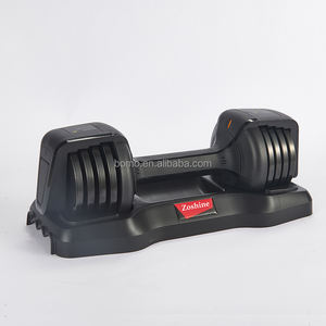 Zoshine ekipmanları Fitness egzersiz ayarlanabilir dambıl serbest ağırlıkları Set 50kg 40kg 30kg 24kg <span class=keywords><strong>10kg</strong></span> 90lbs - Product Image 4