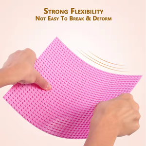 Nhỏ Hạt Lắp Ráp Nhựa Trẻ Em Xây Dựng Khối Thiết Lập 32*32 Dot Baseplates VK Dot Baseplate Cho Xây Dựng Khối Đồ Chơi Bé Trai - Product Image 4